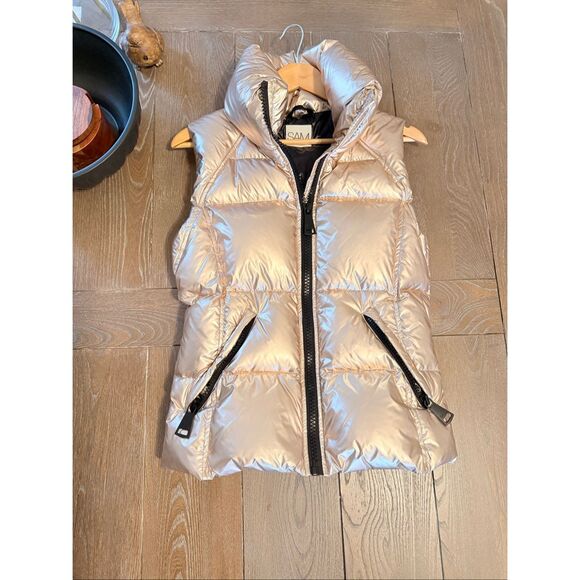 SAM. Freedom Vest in White Gold Size Small - Picture 7 of 12
